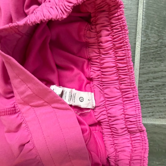 Pink Lululemon Hotty Hot Shorts - Picture 3 of 3